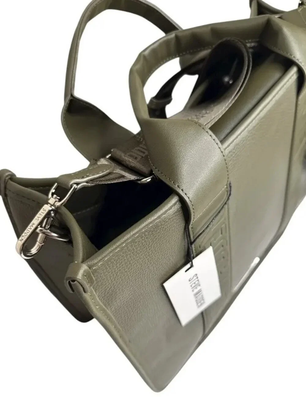 Steve Madden Olive Green Men's Tote Bag